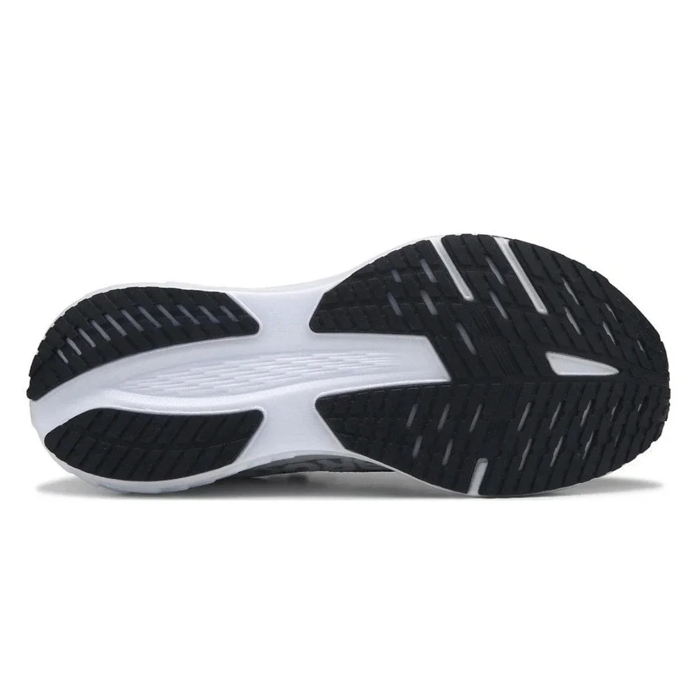 Mens Size 9.5 D Brooks Launch 11 Black White Running Shoes Sneakers NEW